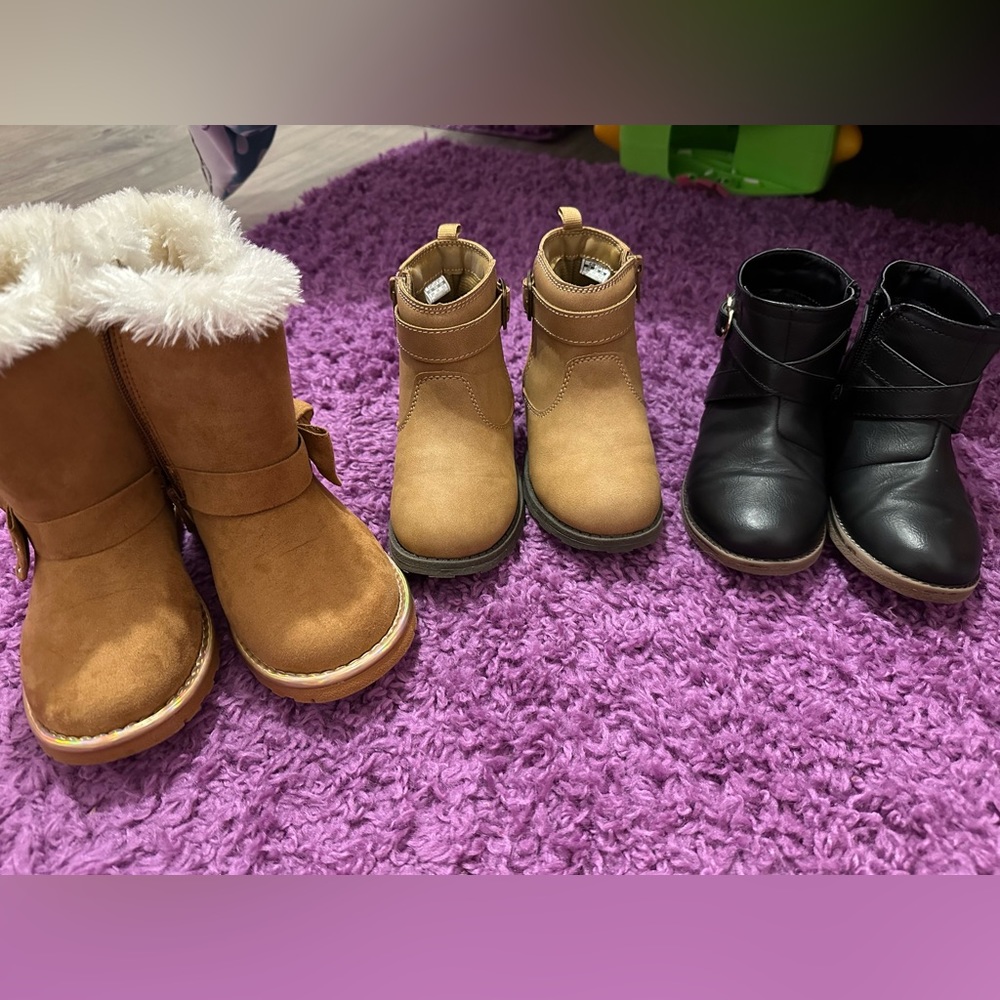 Girls Boots Size 9 and size 8 Toddler girl